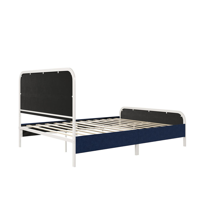 Navy single bed frame hotsell
